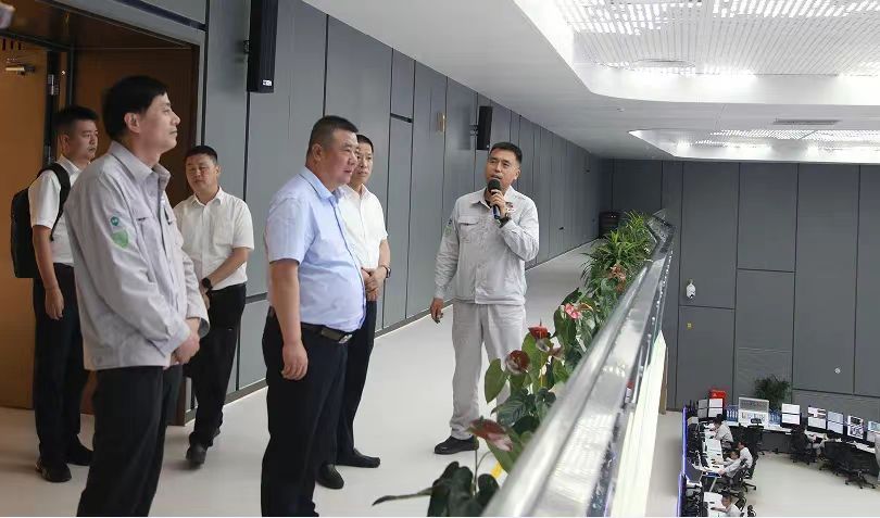 許曉增一行赴榆林化學公司走訪交流 許曉增一行赴榆林化學公司走訪交流